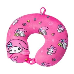 NWT Sanrio My Melody travel Pillow w Eye cover